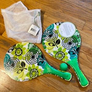 Vera Bradley Paddle Ball set